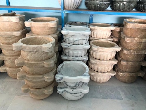 Курна мрамор Лилак 45x30x20